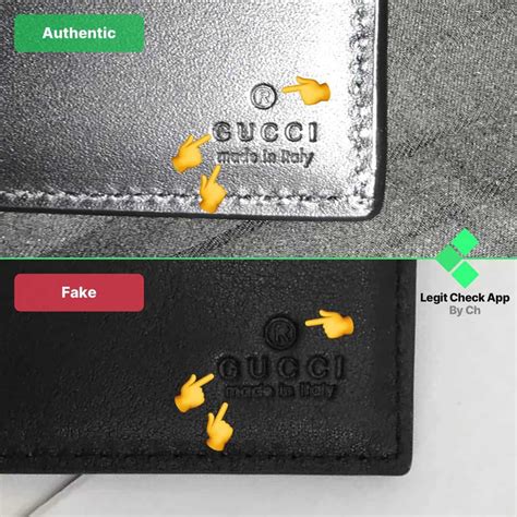 gucci fake vs real wallet|how to authenticate gucci wallet.